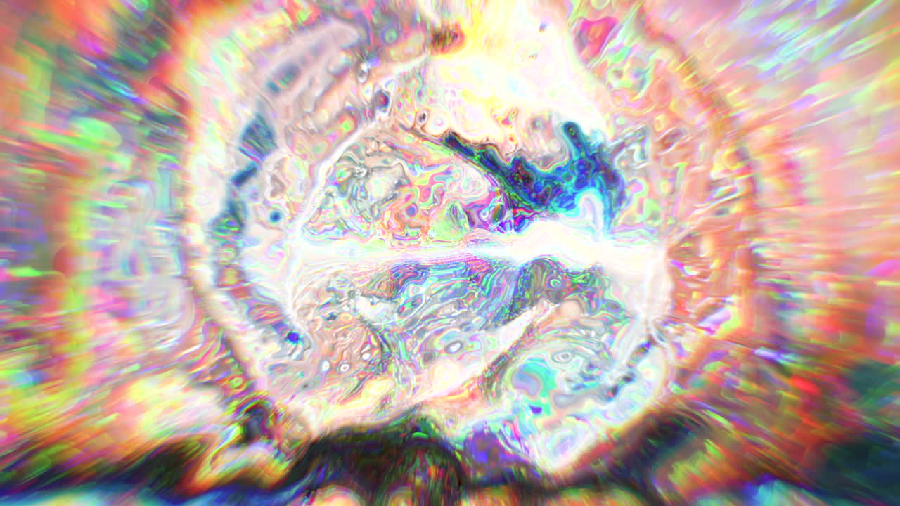 Abstract Psychedelic Explosion