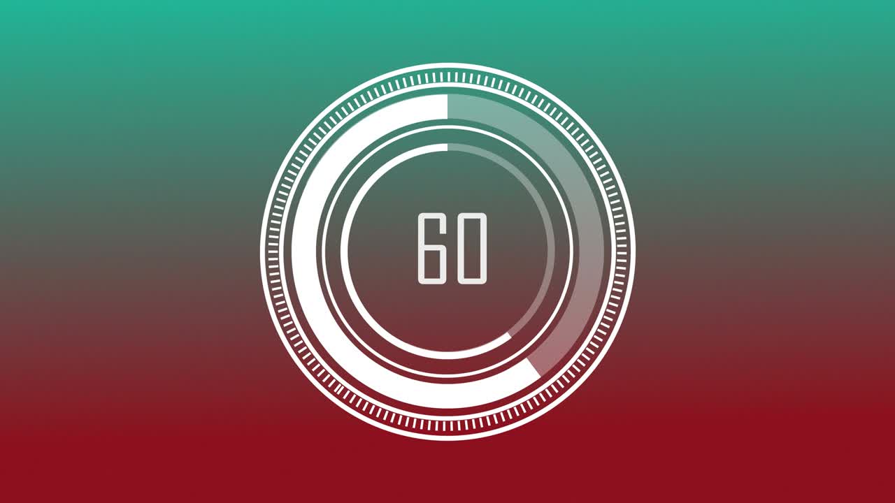 진행 바 - 디지털 스타일, 방사선 디자인