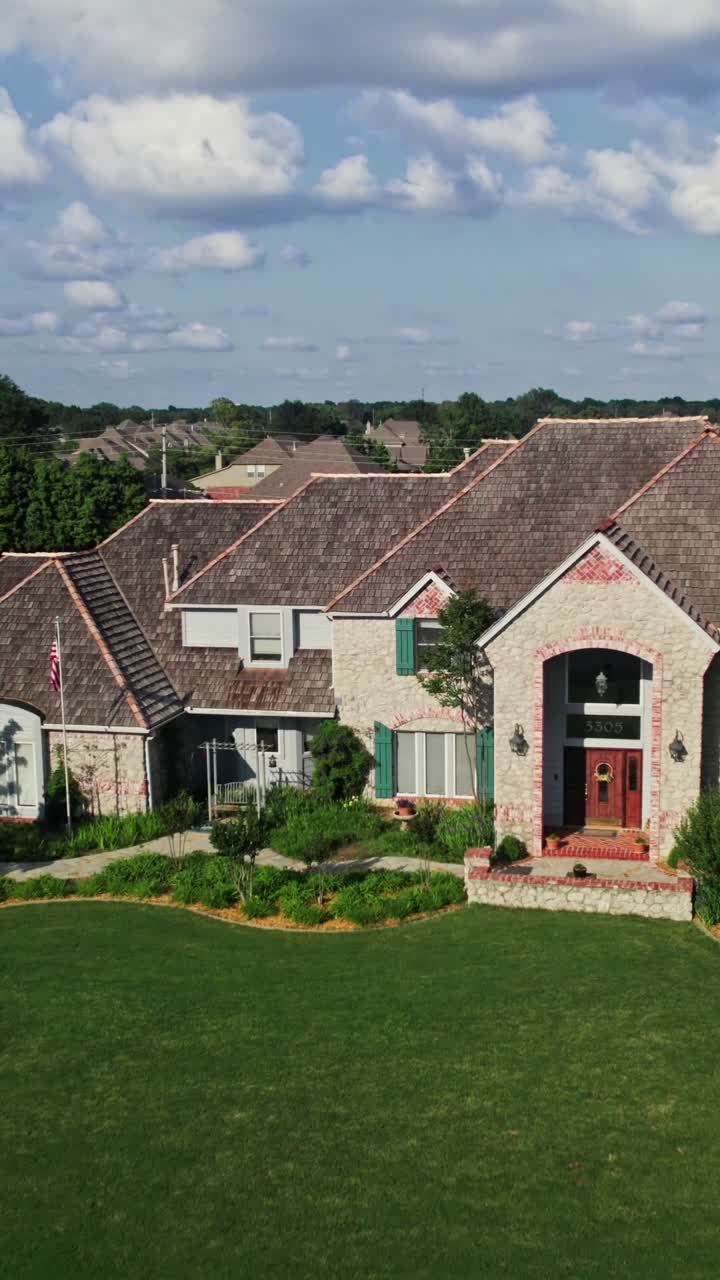 Large Suburban Home with Landscaped Yard