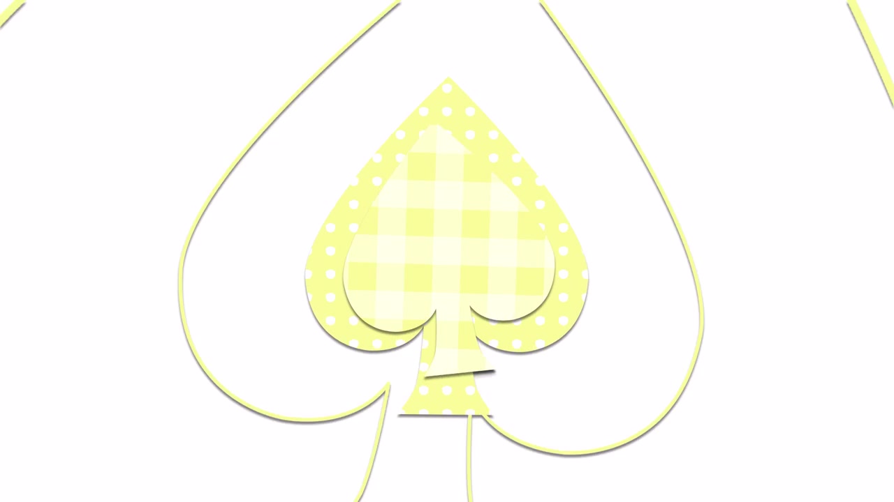 Yellow Patterned Background with Letter R