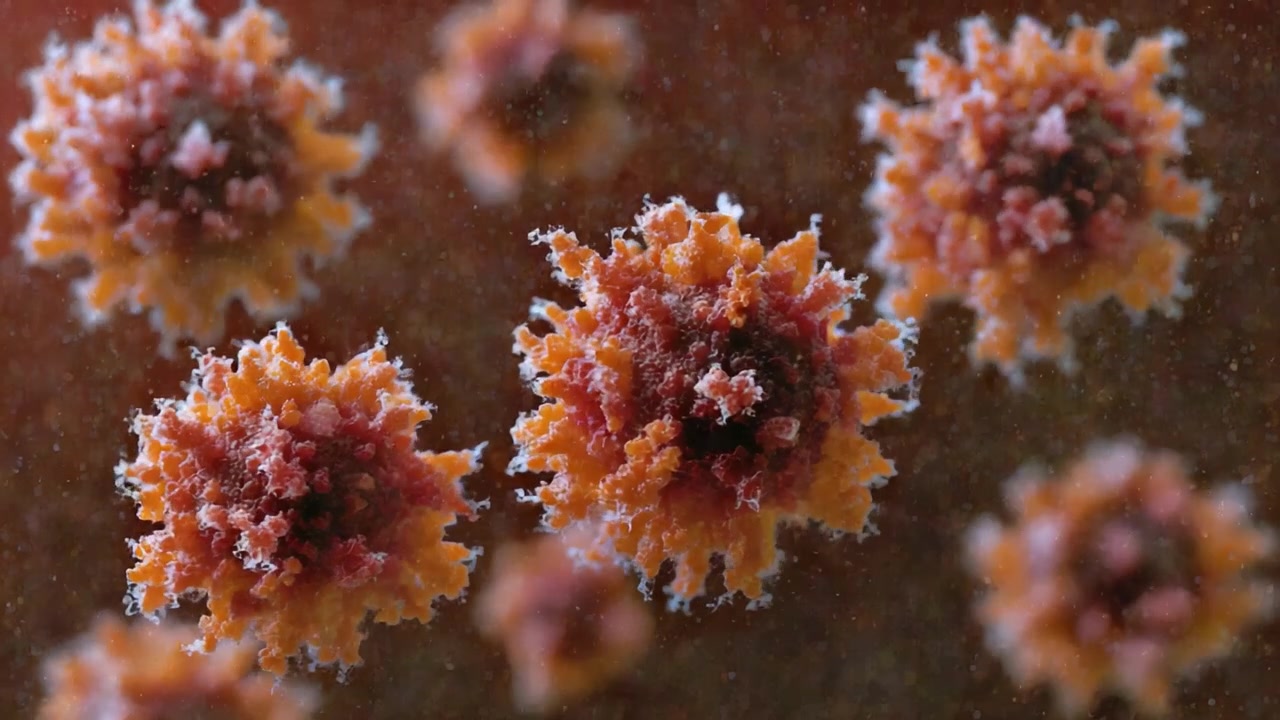 Microscopic Visualization of Virus Particles: An Intricate Look at Their Structure and Formation in a Fluid Environment