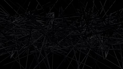 3d abstract looped background with neon light, multicolored flashes of light bulbs of unusual shapes. curved lines flash bright in the dark. vj loop motion design bg.