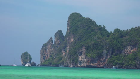 a rocks of phi phi island. thailand