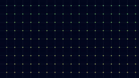 patterned grid of interconnected purple and black dots