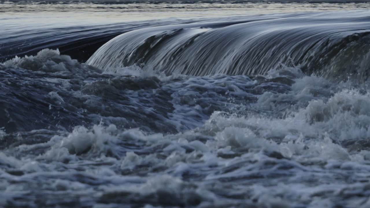 Powerful Waterfall Rapids