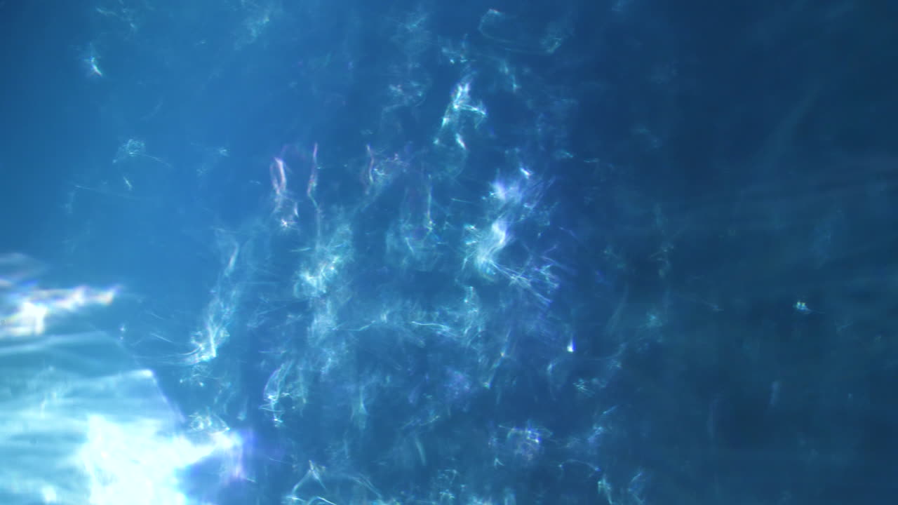 추상적인 파란 물 텍스처