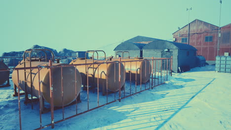 bases antárticas en la península antártica