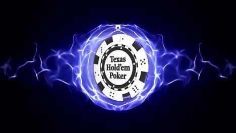 poker chip animation, background, rendering, loop