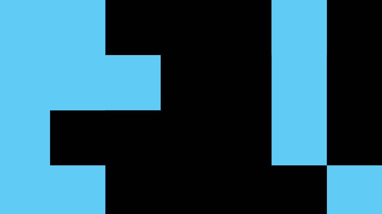 Abstract Light Blue Rectangles Expanding and Filling Screen