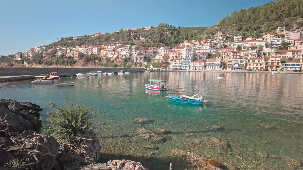 Charming Seaside Town in Greece