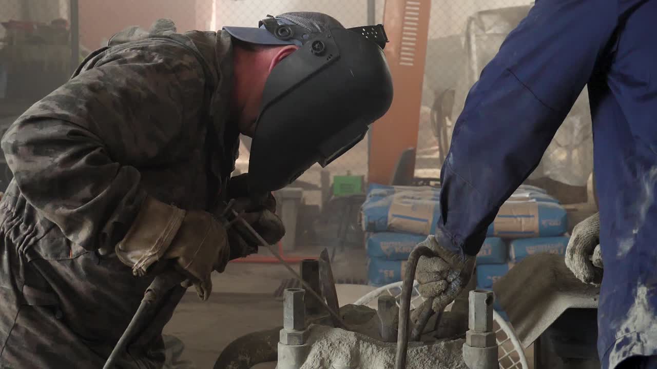 Welder at Work