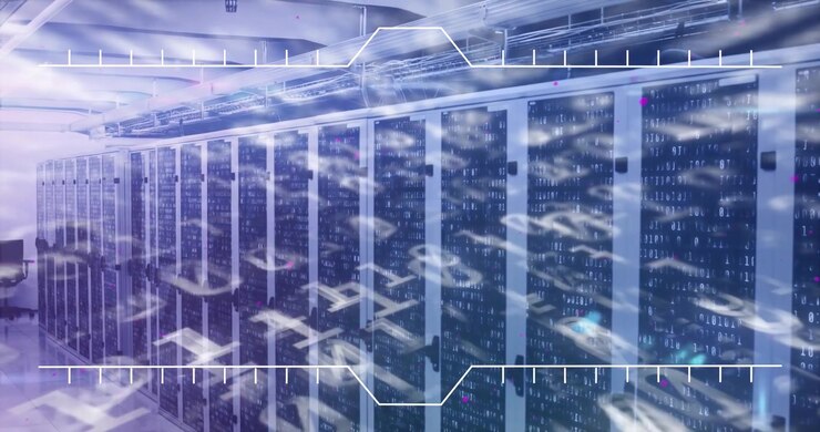Digital Data Processing in a Modern Server Room