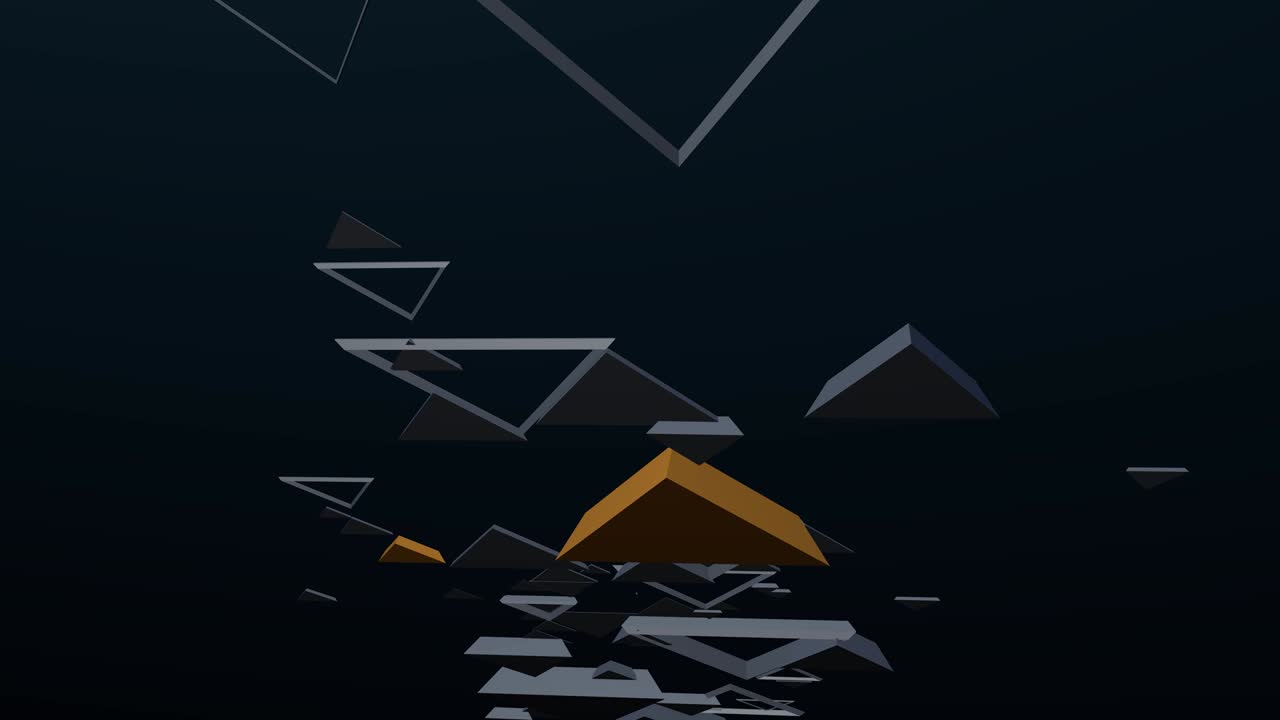 An abstract background of triangles making patterns.