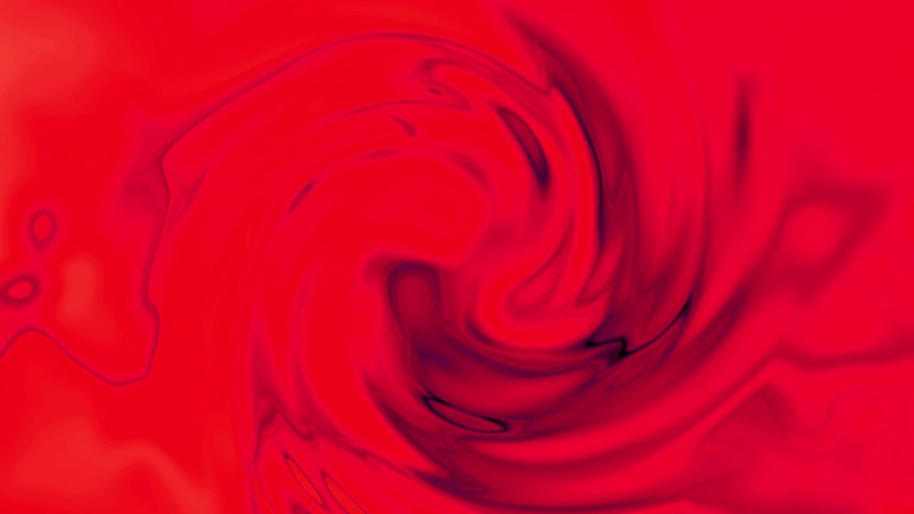 빨간색 잉크 액체 애니메이션 배경 액체 대리석 텍스처의 애니메이션