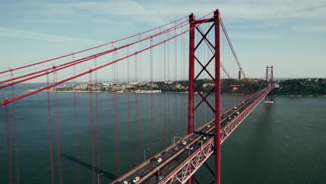 vista del puente dom luís i en el puerto de portugal
