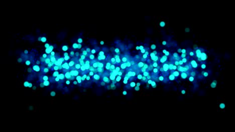 las partículas de bokeh abstractas tienen una textura brillante.