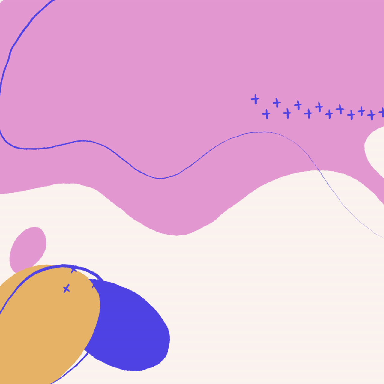 추상적인 다채로운 모양