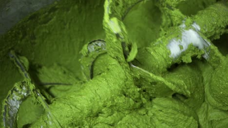 guacamole being made in a processing plant