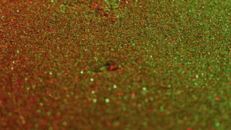 red and green glitter texture