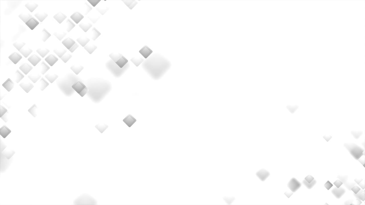 abstract tech gris cuadrados geométricos animación de video
