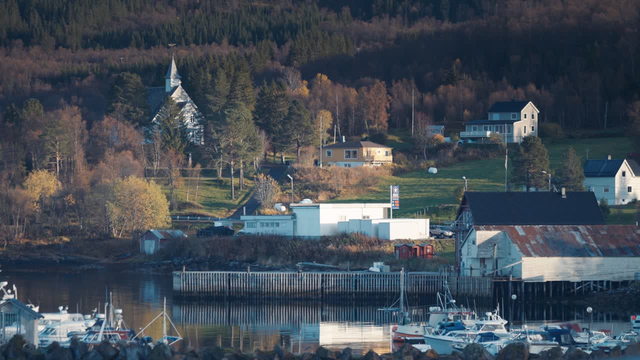 바다 해안 마을