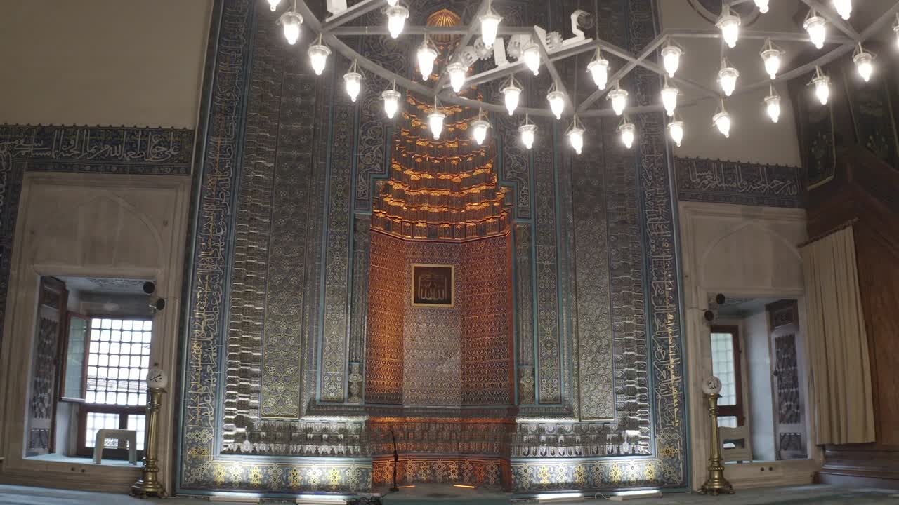 mezquita verde en bursa, turquía. construida en el siglo xiv.