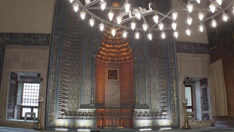 groene moskee in bursa, turkije. gebouwd in de 14e eeuw.