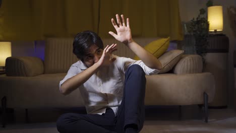정신질환자는 두려워합니다.