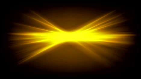 abstracto de rayas amarillas brillantes y brillantes animación de video