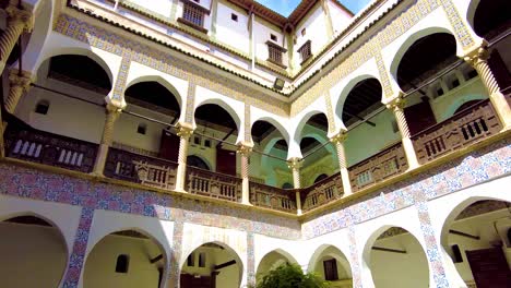 las arcadas del palacio del dey de argel