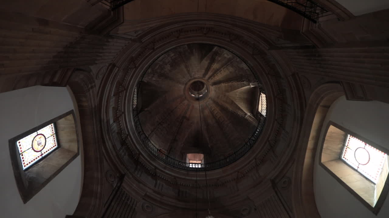 Stunning Interior View of a Church Dome