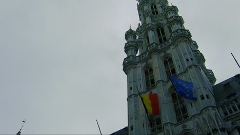 grand place, brussels, belgium, beautiful panoramic view