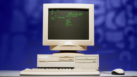 computadora de escritorio antigua