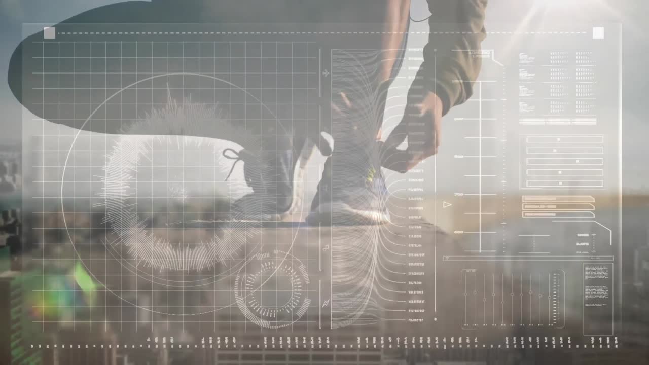 적합한 사람이 실행하는 데이터 처리의 애니메이션