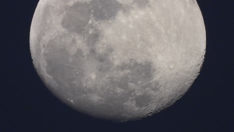 beautiful moon - close-up - clear