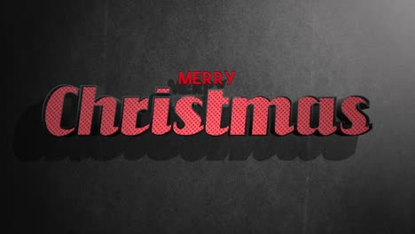 Retro-Frohe-Weihnachts-Text-Auf-Einer-Schwarzen-Grunge-Textur