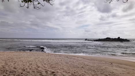 indian ocean sandy beach south asia sri lanka coastline nature calm beautiful