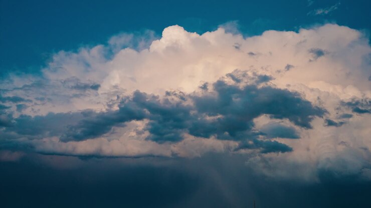 Dramatic Cloud Formations in a Moody Sky