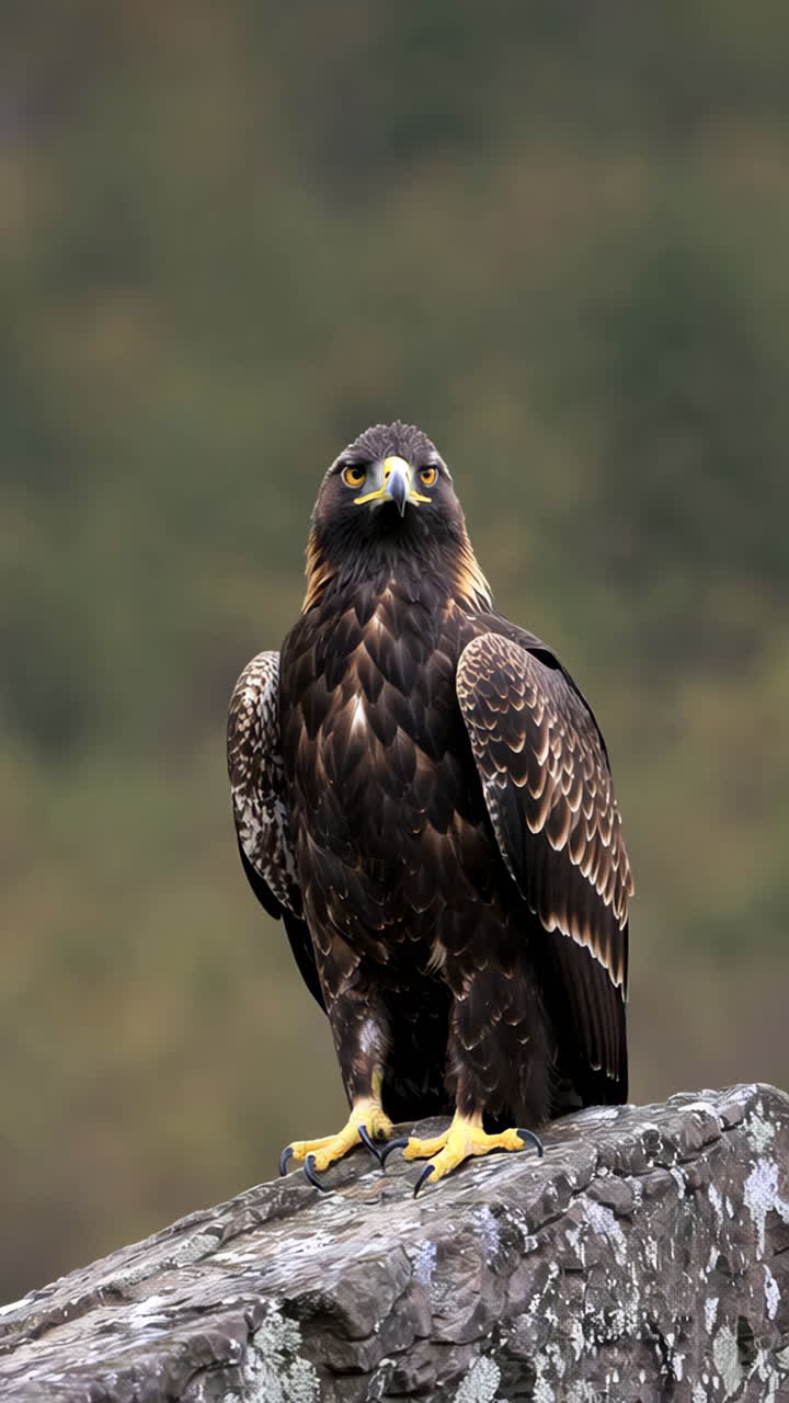 Portraits and Close-ups of a Majestic Golden Eagle