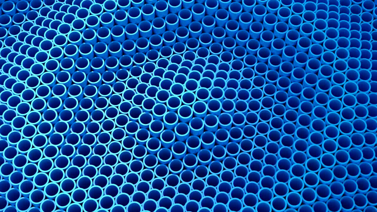 Background of Animated Tubes