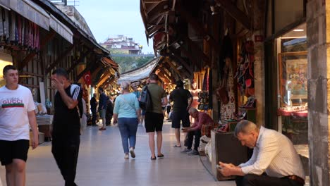 istanbul bazaar street scene