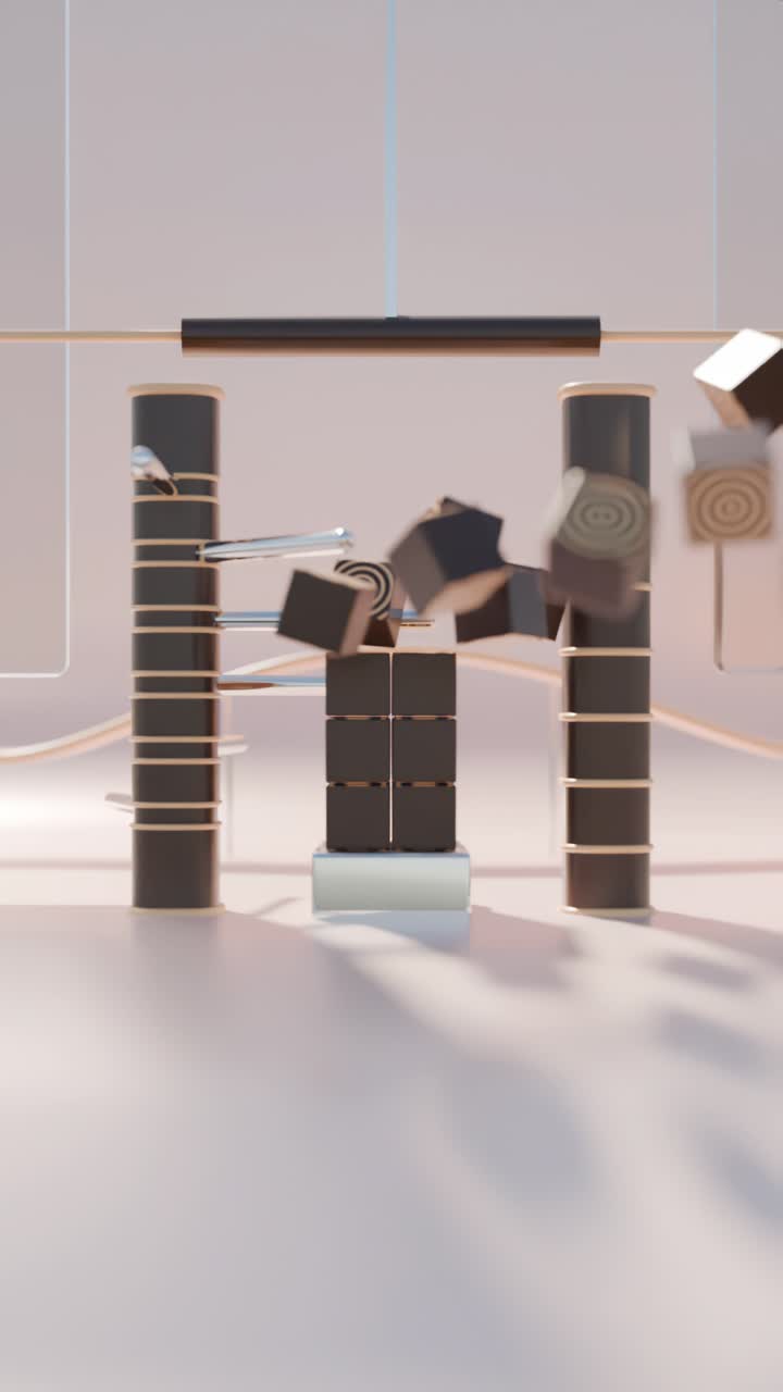 diseño arquitectónico geométrico abstracto