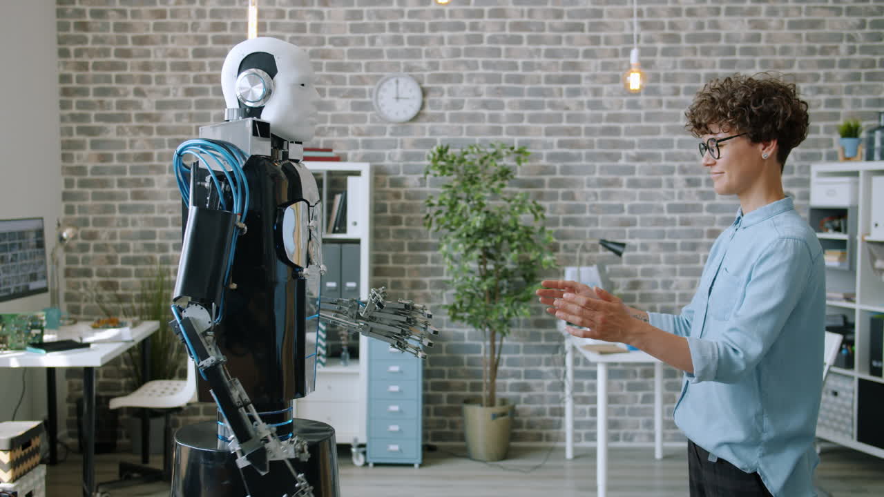 Human-Robot Interaction in Modern Office Setting