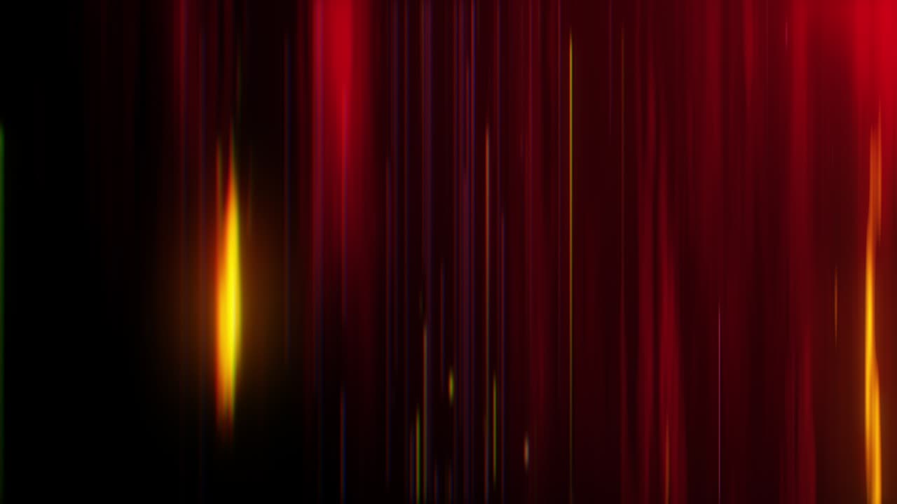 고속 노선 빨간색 오렌지색 배경, 애니메이션 스타일, 빠르게 움직이는 트레일, 불 효과 배경, 루프 가능 3d 애니메이션, 밝은 빛, 모션 디자인 기술 개념