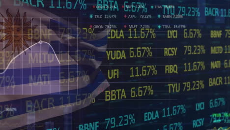 Animación-Del-Procesamiento-De-Datos-Financieros-En-Uruguay.