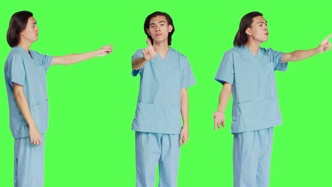 의료 보좌관은 기호를 하지 않습니다.