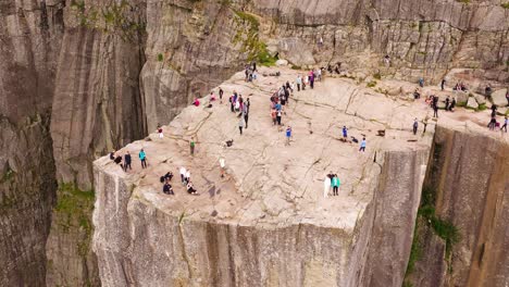 preikestolen (pulpit rock): iconic norwegian cliff and its visitors