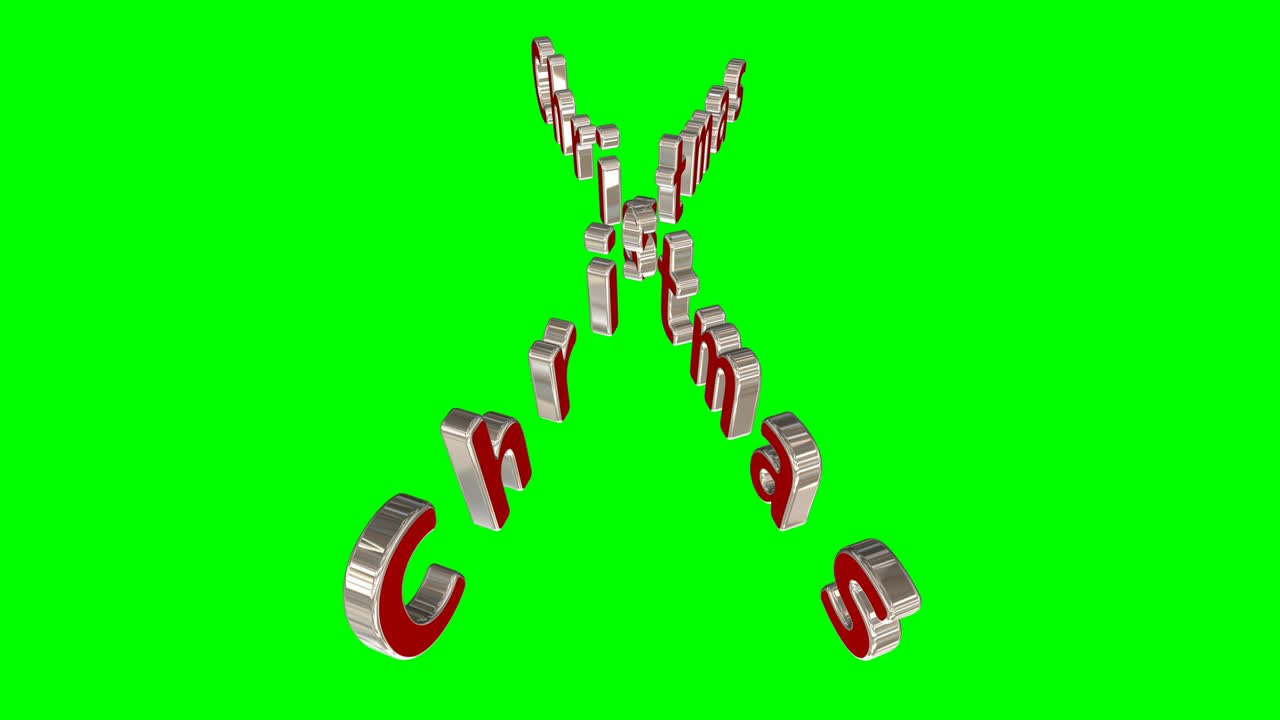 빛 아래로 회전하는 빨간색의 빛과 그림자의 분위기