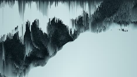 dynamic pixel sorting animation, abstract animated wallpaper.