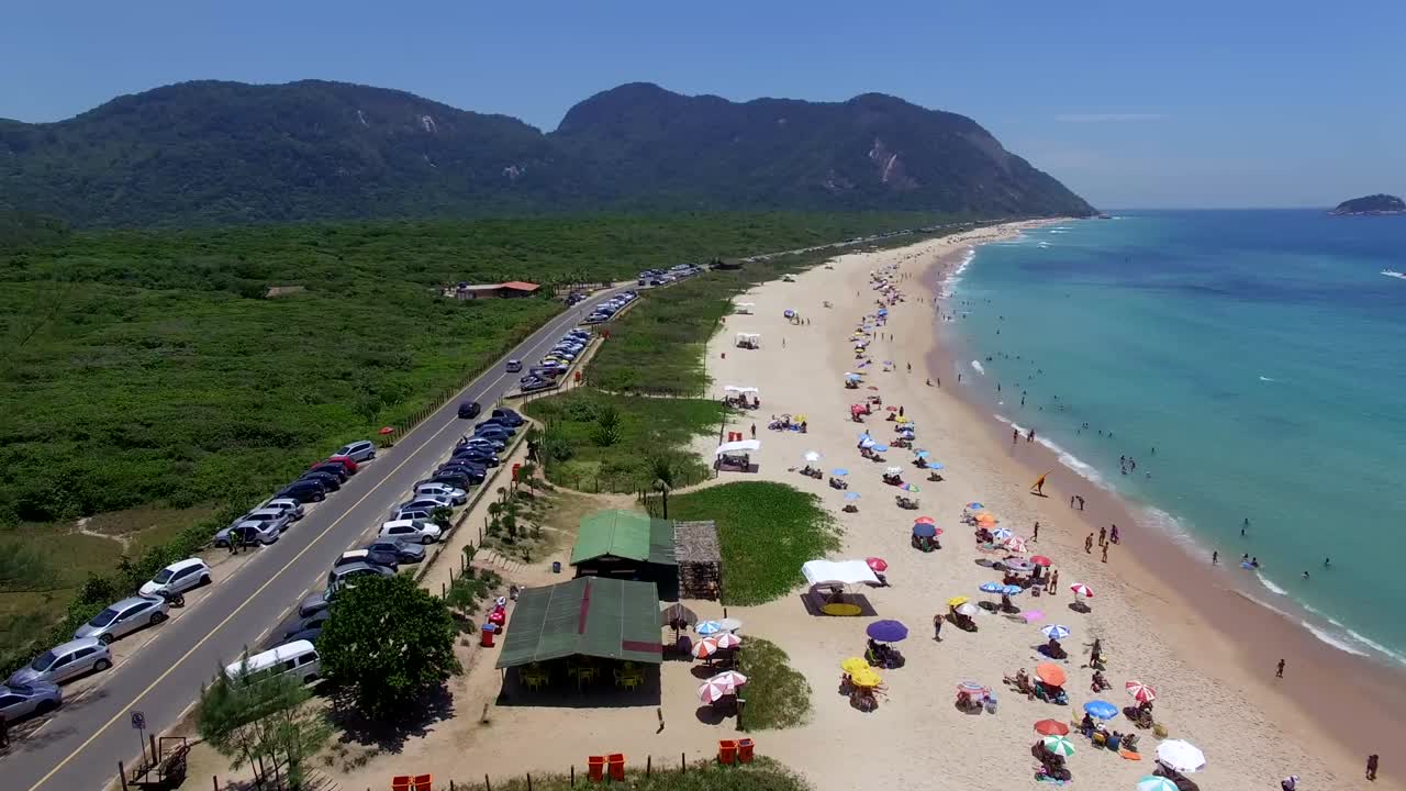 playa del paraíso, hermosa playa, maravillosas playas de todo el mundo, playa de grumari, río de janeiro, brasil
